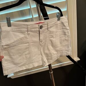 UNIONBAY White Jean Shorts Classic Style